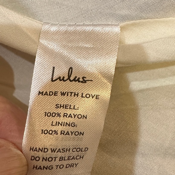 NWT Lulu's Black and Cream Floral Skirt Set Sz XL Womens Sz 14 - Picture 13 of 15